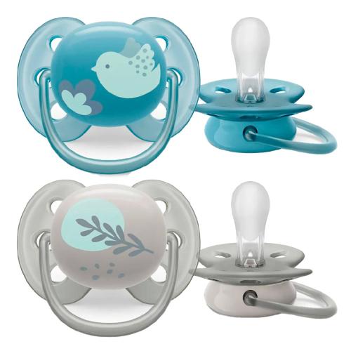 Пустышка Avent Ultra soft 6-18 месяцев 2 штуки Avent SCF091/15