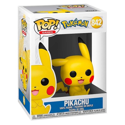 Фигурка Funko POP Покемон Довольный Пикачу 10 см Funko 56307 2
