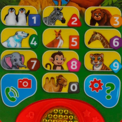 Развивающая игрушка Телефончик Умка HT585-R5 Развивающая игрушка Телефончик Умка HT585-R5