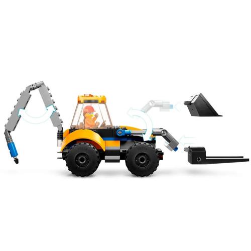 Конструктор Lego City 60385 Строительный экскаватор фото 5