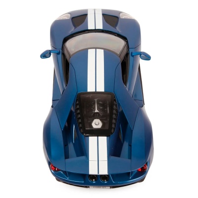 Машина радиоуправляемая Ford GT фары светятся двери открываются Rastar 78100BL