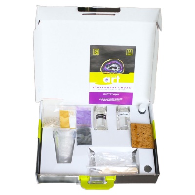 Набор для творчества Картина эпоксидной смолой Жеода Master IQ 6004 02