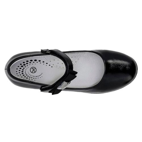 Туфли школьные для девочки MQE_9028-4_black фото 2