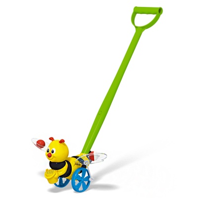 Каталка с ручкой Пчёлка Stellar 1396 Каталка с ручкой Пчёлка Stellar 1396