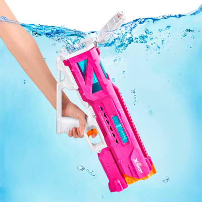 Бластер водный X-Shot Water Гидра Пульс с моторчиком Zuru 118174 розовый 3