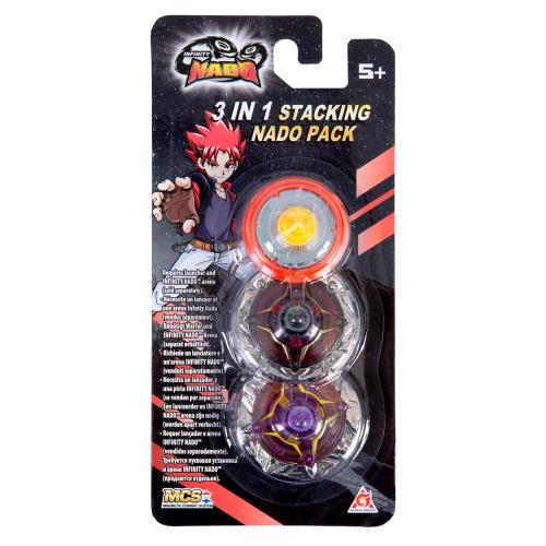 Игрушка Волчок Стакинг 3в1 Fiery Dragon Infinity Nado 38769 фото 2