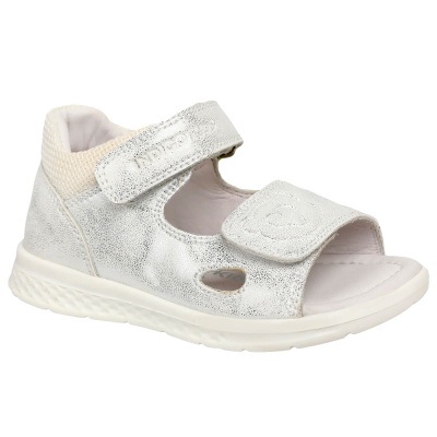 Сандалии для девочки Indigo Kids 11-102A серебристые 1