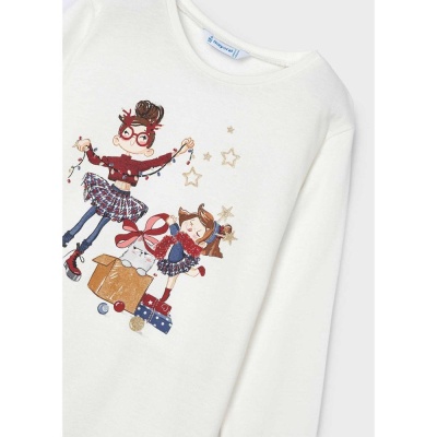 Лонгслив Mayoral 4072/92 молочный 02