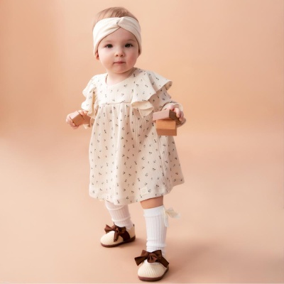 Платье Wildflowers Крошка Я 9539090 бежевый 05