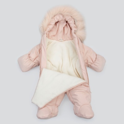 Комбинезон зимний Дивини-1 KiDi 885(Зима-Д1)-222 розовая пудра 05