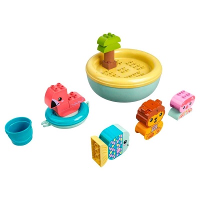 Конструктор Lego Duplo 10966 Приключения в ванной Плавучий остров для зверей 2