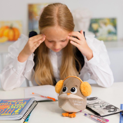 Мягкая игрушка Воробушек 21 см Мякиши 4630199640730 5