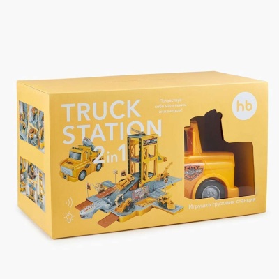 Игровой набор грузовик-станция TRUCK STATION Happy Baby 331886 2