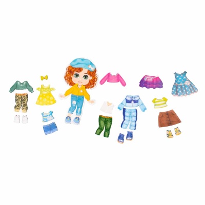 Игра развивающая Магнитные истории Одевашки Анюта Десятое Королевство 04099