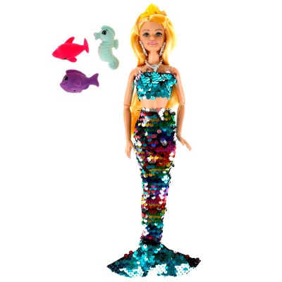 Кукла София Русалка 29 см Карапуз 66001M-F1-S-BB
