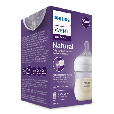 Бутылочка для кормления Natural Response 125 мл Philips Avent SCY900/01 02