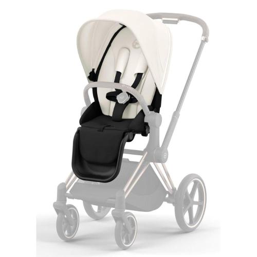 Коляска 2 в 1 Cybex Priam IV Rosegold Off White фото 31
