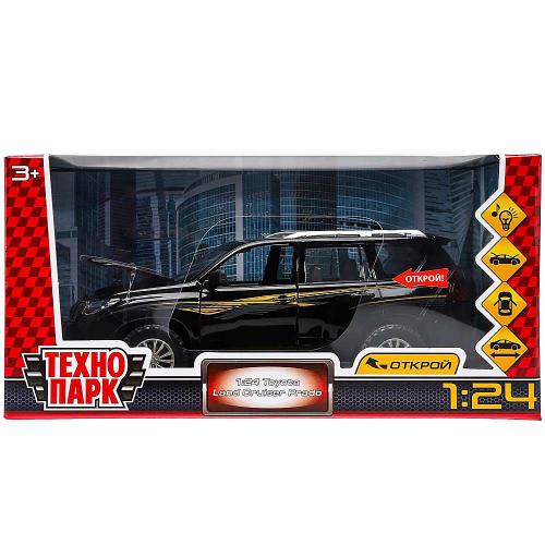 Машина металлическая инерционная Toyota Land Cruiser Prado 20 см Технопарк 68270AB фото 5
