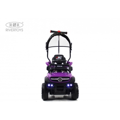 Детский электромобиль RiverToys G005GG фиолетовый