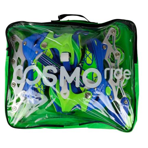 Ролики Cosmoride Sunshine размер 35-38 Cosmoride УТ-00001309 сине-зеленые фото 3
