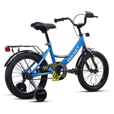 Велосипед двухколёсный 16 Rocket Gem 16.GEM.L/BL.25 голубой 03