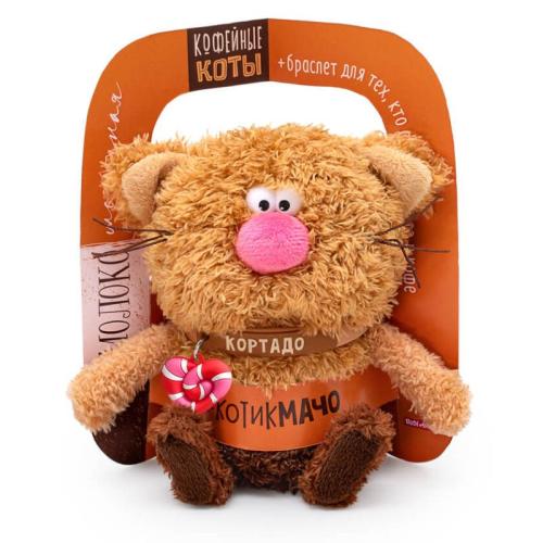 Мягкая игрушка Кофейные коты Кот Кортадо 12 см Budi Basa CCat12-31 фото 6