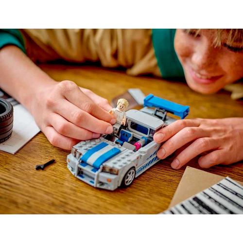 Конструктор Lego Speed Champions 76917 Двойной Форсаж: Nissan Skyline GT-R (R34) фото 7
