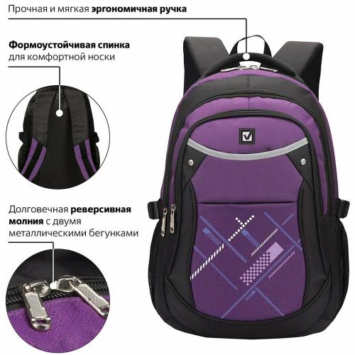 Школьный рюкзак Мамба Brauberg 225525 фото 4