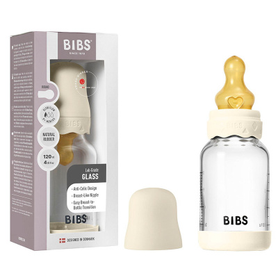 Бутылочка для кормления из стекла Bibs 50192216 4