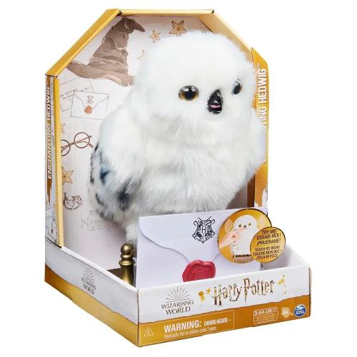 Интерактивная игрушка Сова Букля 26 см Гарри Поттер Spin Master 43653 фото 5
