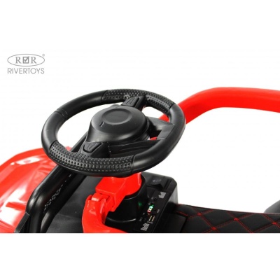 Детский электромобиль RiverToys G005GG красный