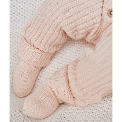 Вязаный комплект лапша 56-62 Luxury Baby РП-0099 3