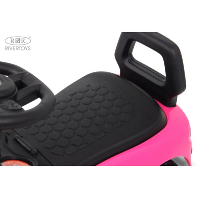 Детский толокар RiverToys Z004ZZ-M розовый 05