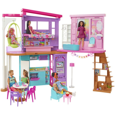 Игровой набор Barbie Дом в Малибу Mattel HCD50
