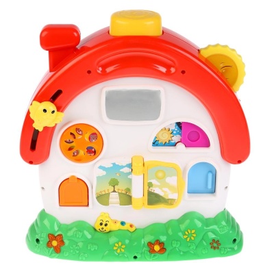 Развивающий домик-будильник Умка ZY107463-R