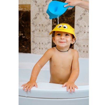 Защитный козырек для мытья головы Желтый жирафик Roxy Kids RBC-492-Y 3