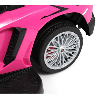 Детский толокар RiverToys M555MM-H розовый 02