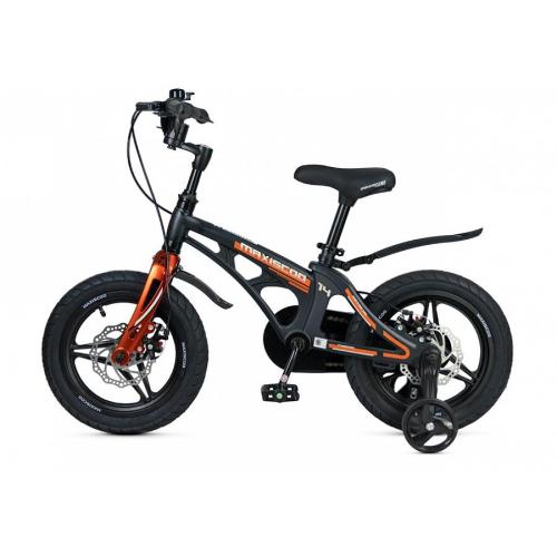 Велосипед детский Maxiscoo Cosmic Deluxe Plus 14 MSC-C1445D мерцающий графит фото 3