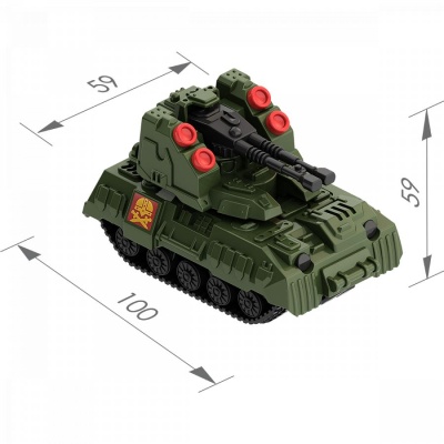 Игрушечная машинка Боевая машина поддержки танков Закат НордПласт 345 02