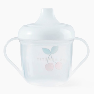 Поильник с ручками 170 мл Happy Baby 14001 cherry 2