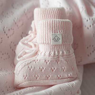 Носки детские вязаные 0-6 месяцев Наследникъ НВ-МТ-031-РЗ 2