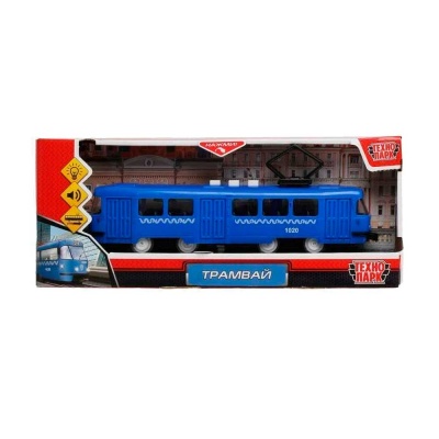 Модель Трамвай Технопарк TRAMOLD-22PLMOS-BU 2