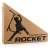 Самокат трюковый Rocket R0064.RD чёрно-красный Самокат трюковый Rocket R0064.RD чёрно-красный