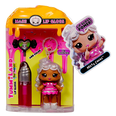 Игровой набор Yummiland  Кукла Мисти Кейкс с блеском для губ MGA 69576 4