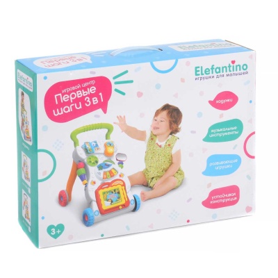 Игровой центр на колёсах Elefantino IT105410 Игровой центр на колёсах Elefantino IT105410