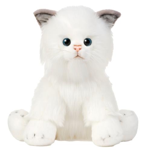 Мягкая Игрушка Котик Турецкая Ангора 25 см Maxi Life MT-TS112301-25