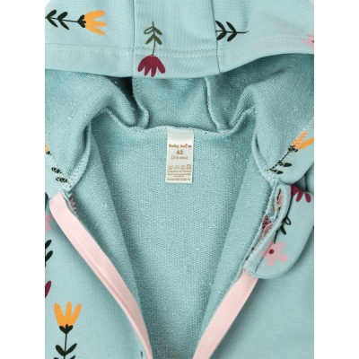 Комбинезон Цветы на мяте Baby boom К286/6-Ф мятный 03