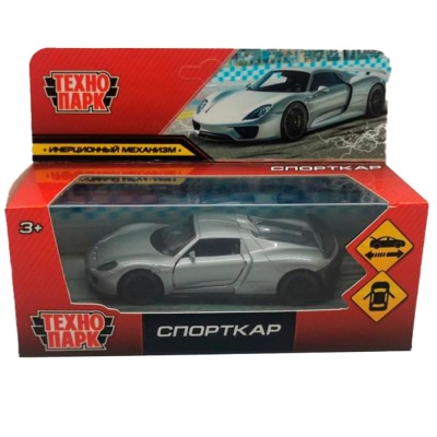 Машина металлическая Спорткар Технопарк 2110598-R 3