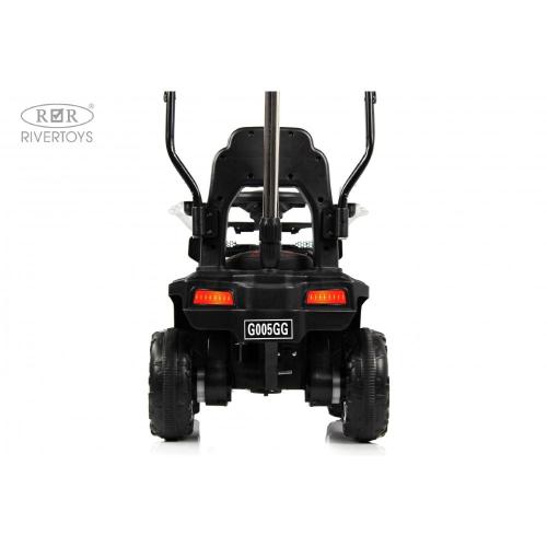 Детский электромобиль RiverToys G005GG белый фото 12