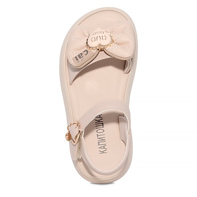 Сандалии для девочки Капитошка A20820 бежевые 4